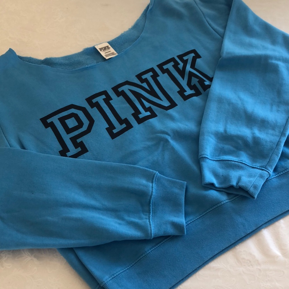 Victoria’s Secret Pink Open Crew Sweatshirt